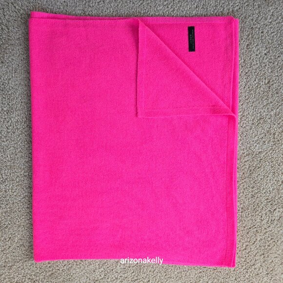 Rare Cashmere HOT PINK "Neon Azalea" J. Crew Collection - Picture 12 of 16